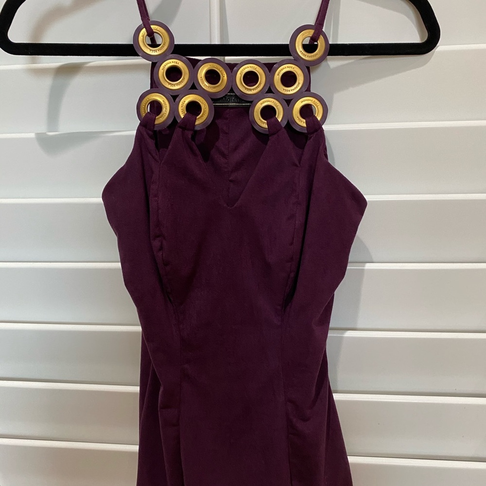 Morena Rosa Spaghetti Strap XS Wine Top